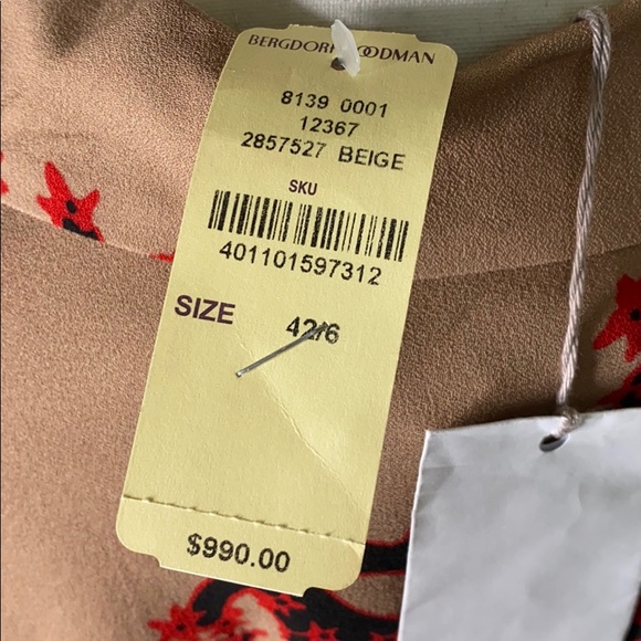 MARNI Viscose Coral Sable Top - Picture 13 of 13